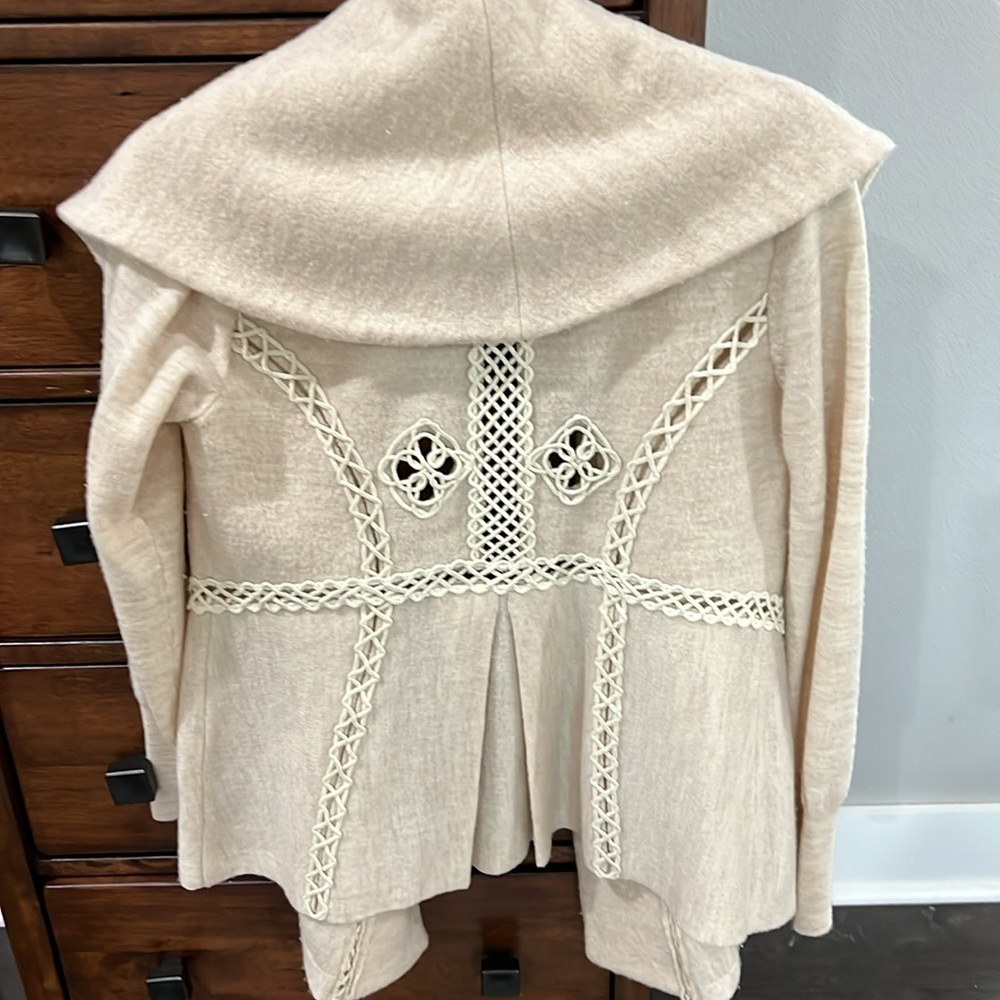 Anthropologie Cream sweater